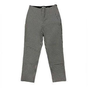 H&M Checkered Cropped Trousers